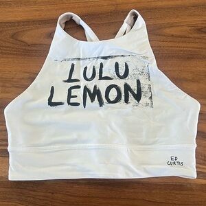Lululemon Longline Energy Bra - limited edition Ed Curtis